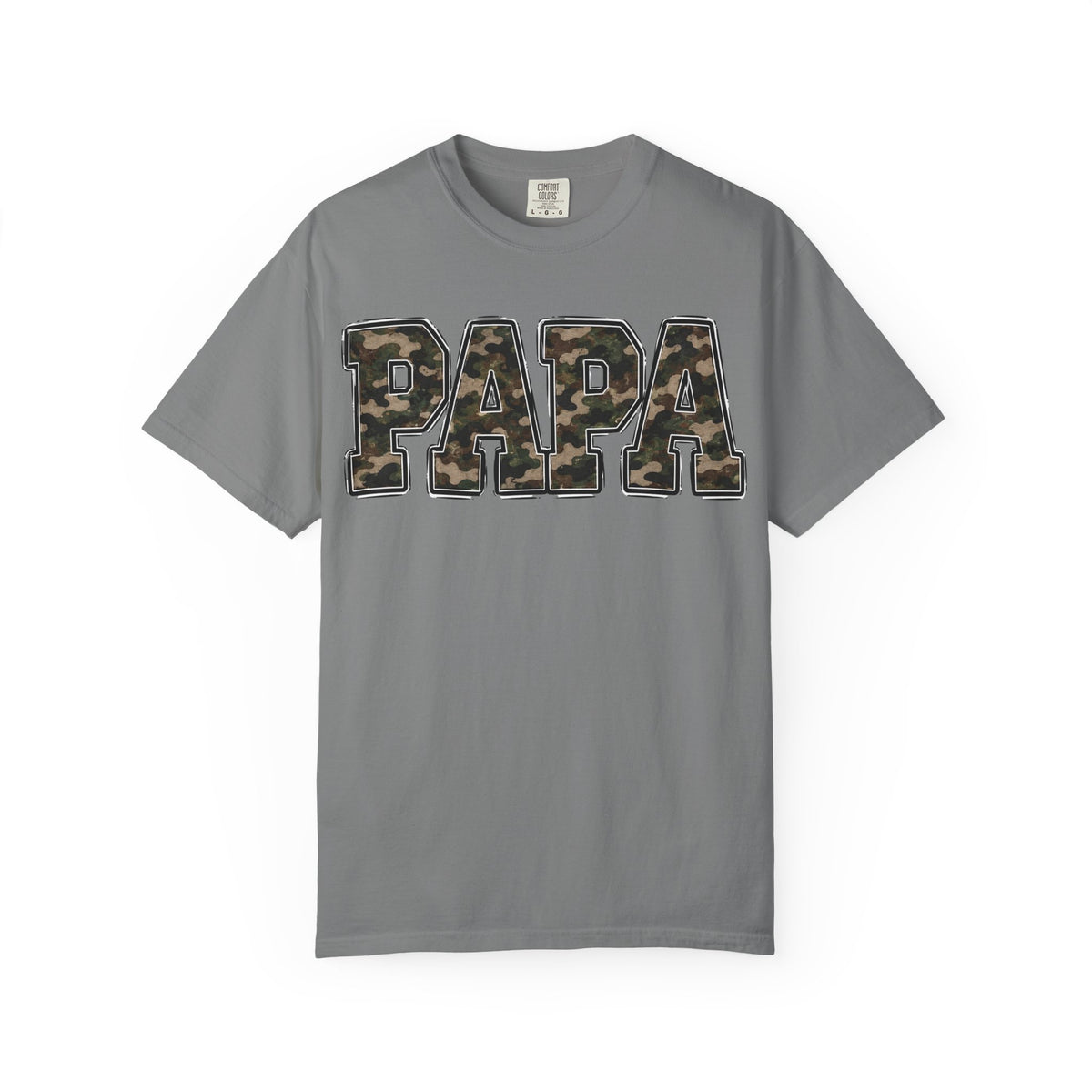 Papa Camo Garment-Dyed T-shirt