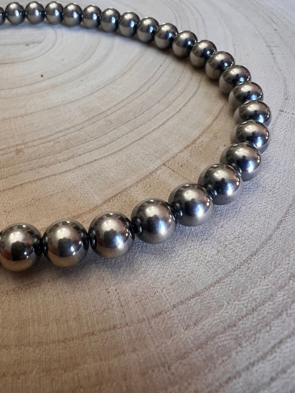 10mm Sterling Pearl Necklace — 18 inch - Rooted & Reckless Co.