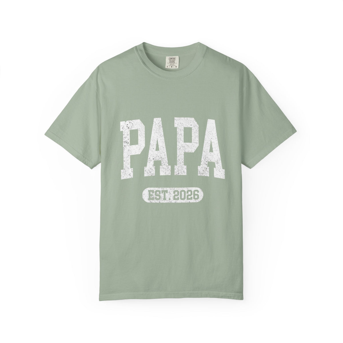 PAPA EST. 2026 Garment-Dyed T-shirt