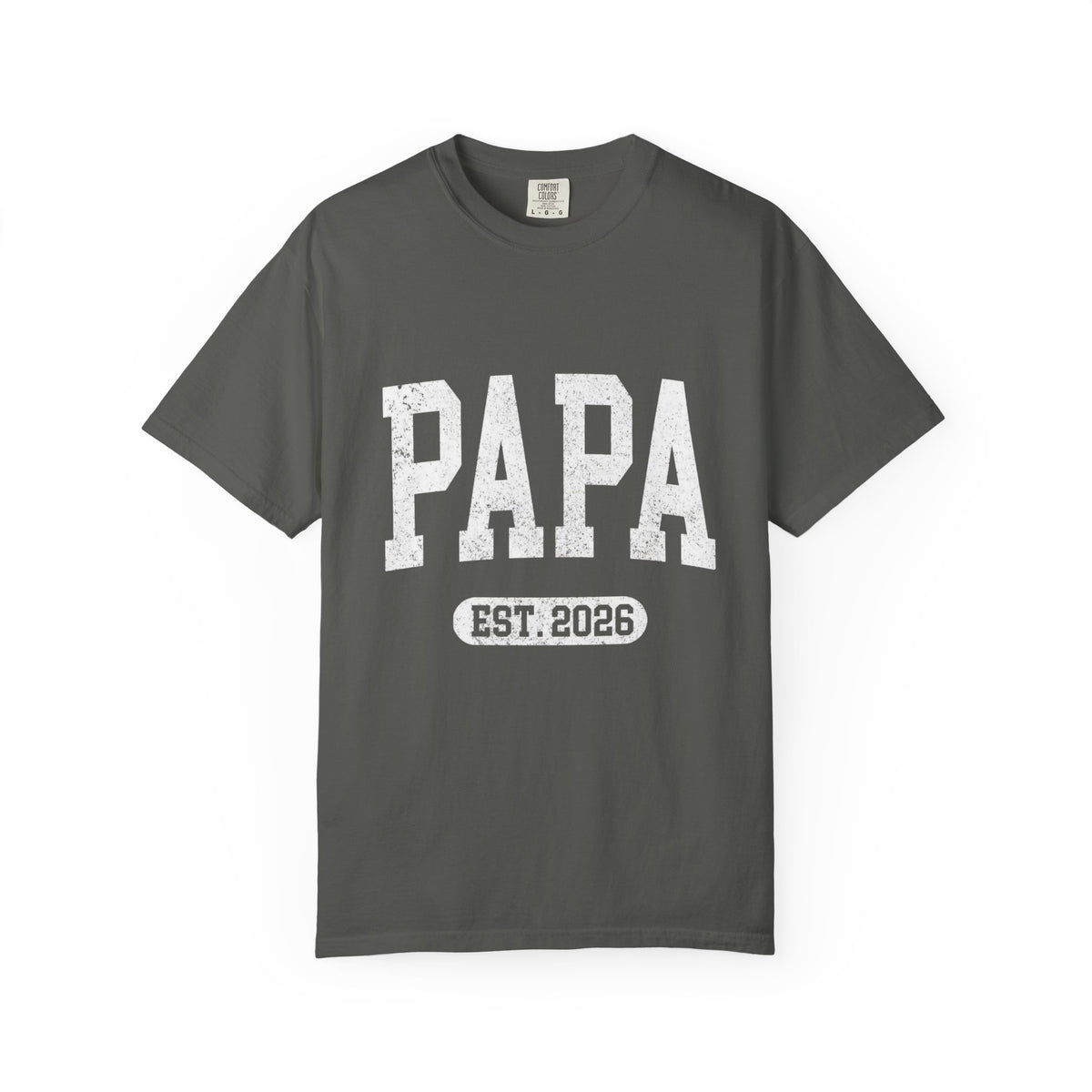 PAPA EST. 2026 Garment-Dyed T-shirt