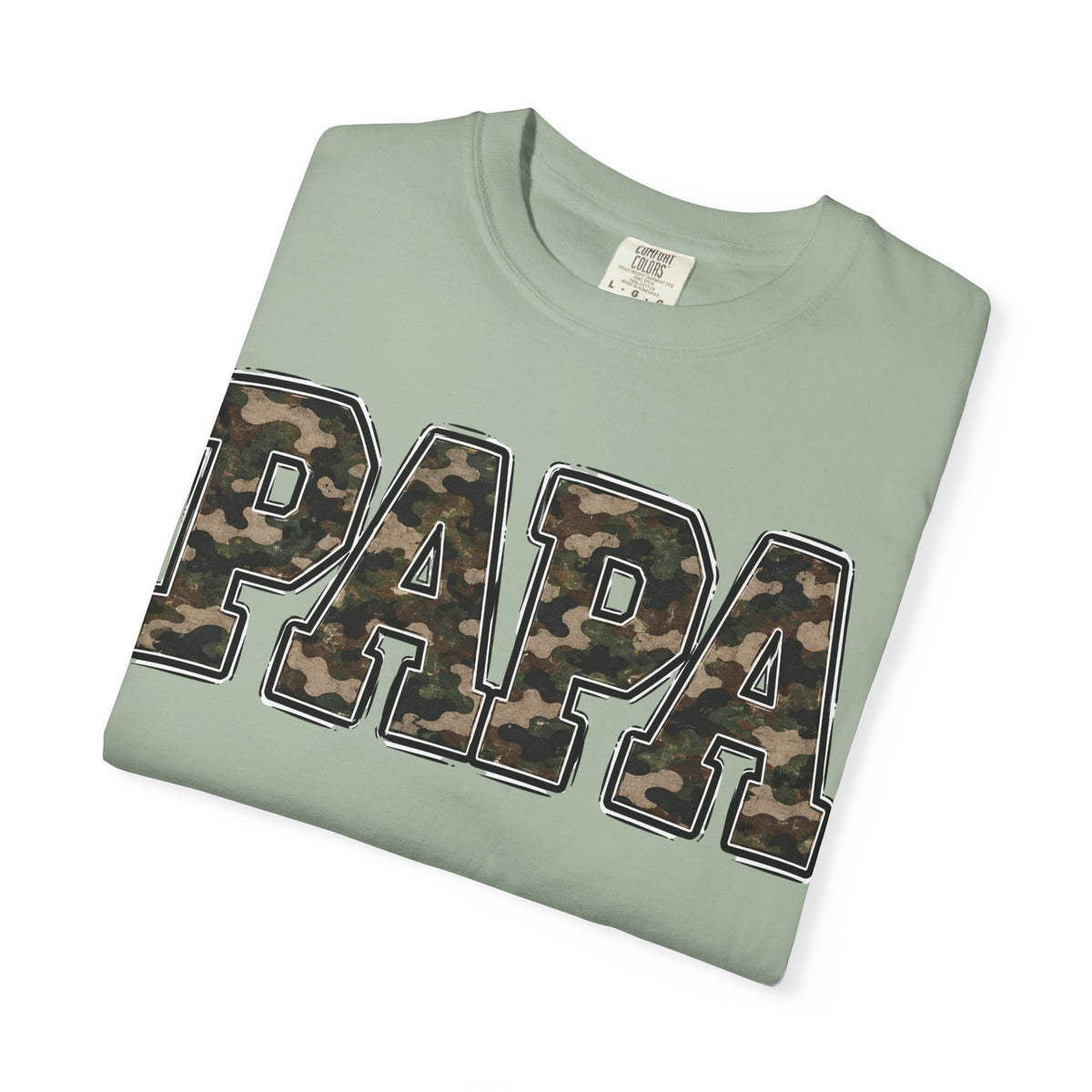 Papa Camo Garment-Dyed T-shirt