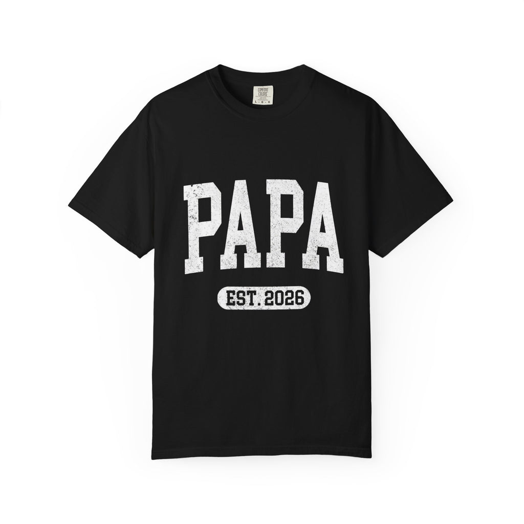 PAPA EST. 2026 Garment-Dyed T-shirt