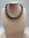 14mm Sterling Pearl Necklace — 16 inch - Rooted & Reckless Co.