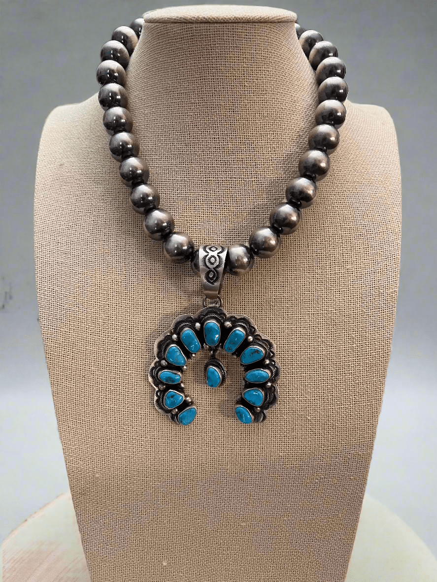 14mm Sterling Pearl Necklace — 16 inch - Rooted & Reckless Co.