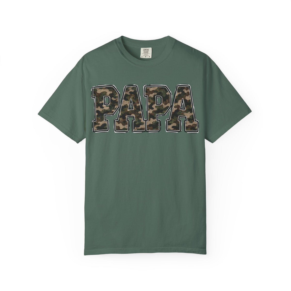 Papa Camo Garment-Dyed T-shirt