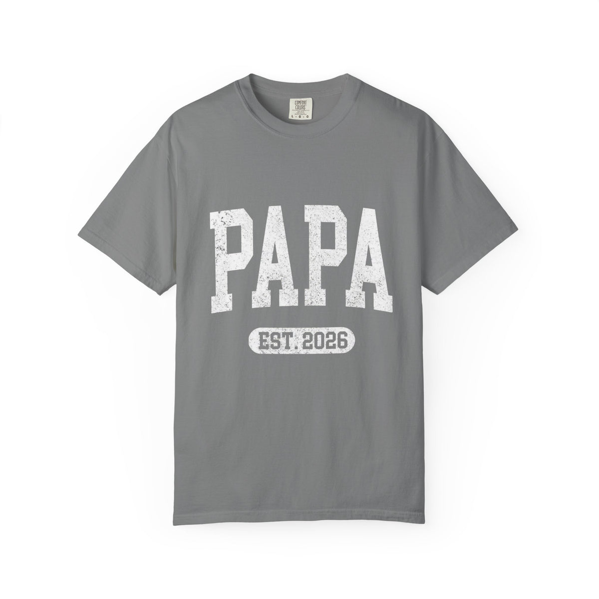 PAPA EST. 2026 Garment-Dyed T-shirt