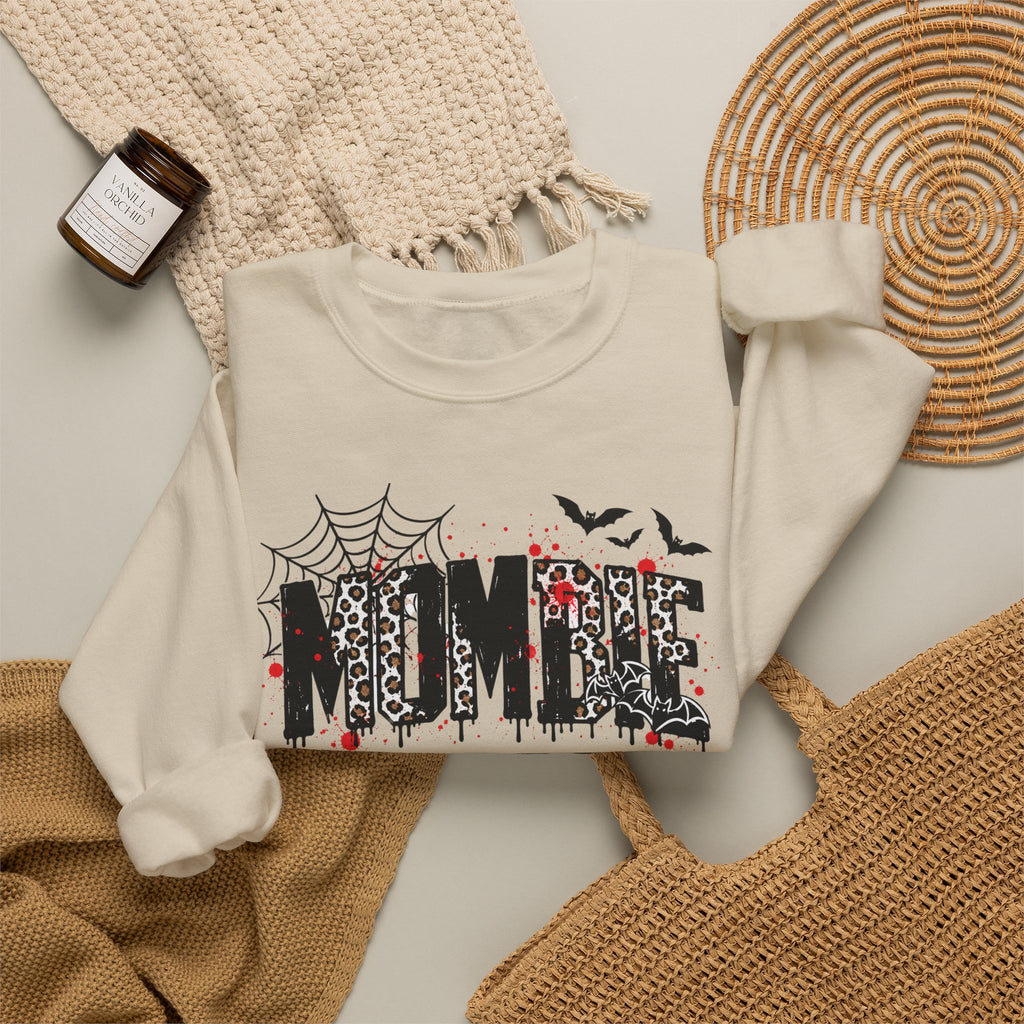 Mombie Sweatshirt—Halloween—Just like a Zombie but with kids