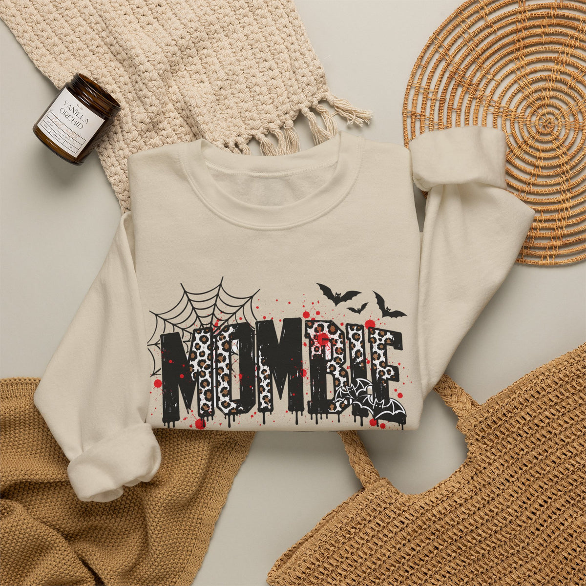 Mombie Sweatshirt—Halloween—Just like a Zombie but with kids