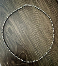 19” Sterling Torpedo and Round Bead Necklace - Rooted & Reckless Co.