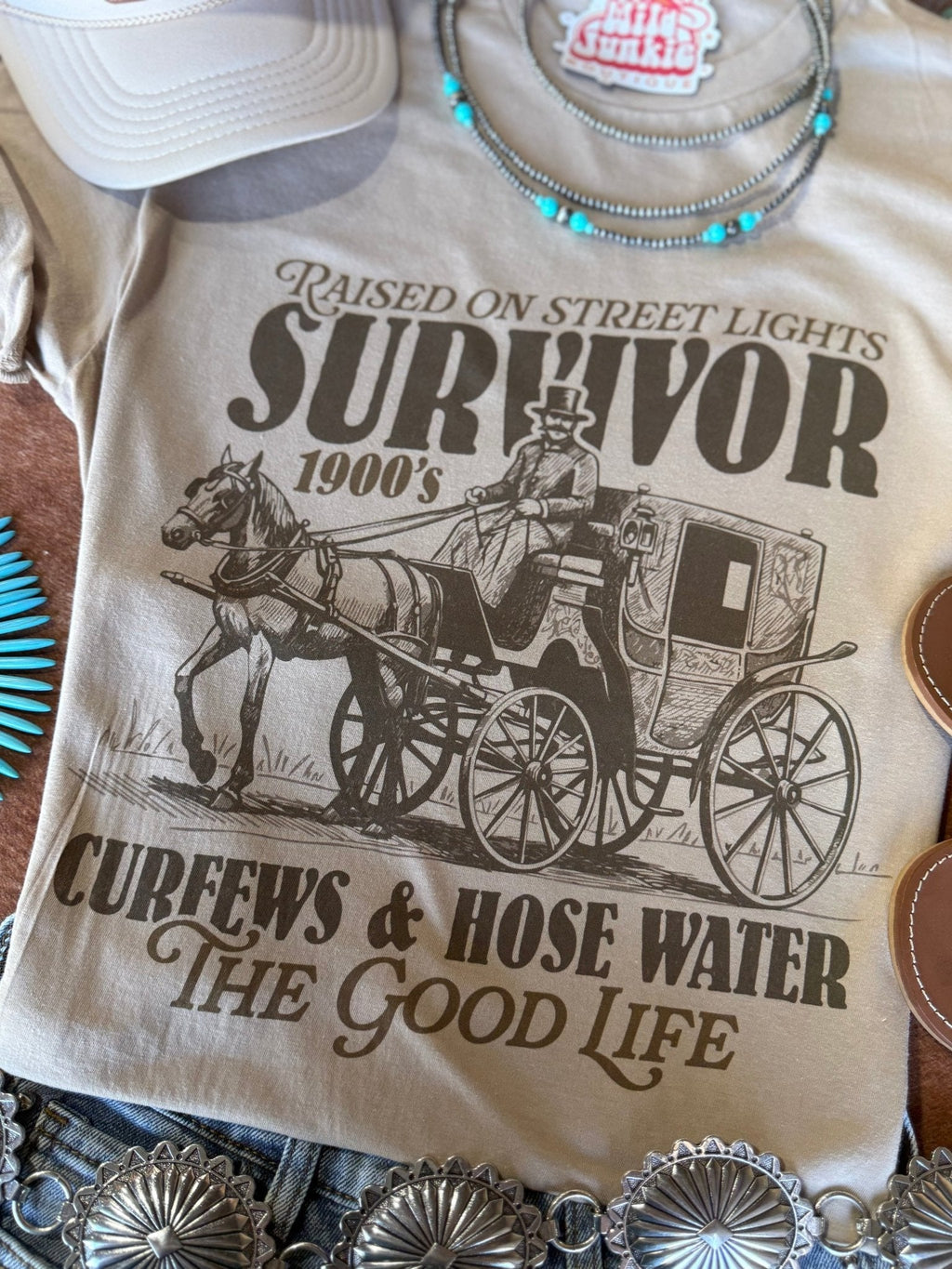1900's Survivor Graphic Tee - Rooted & Reckless Co.