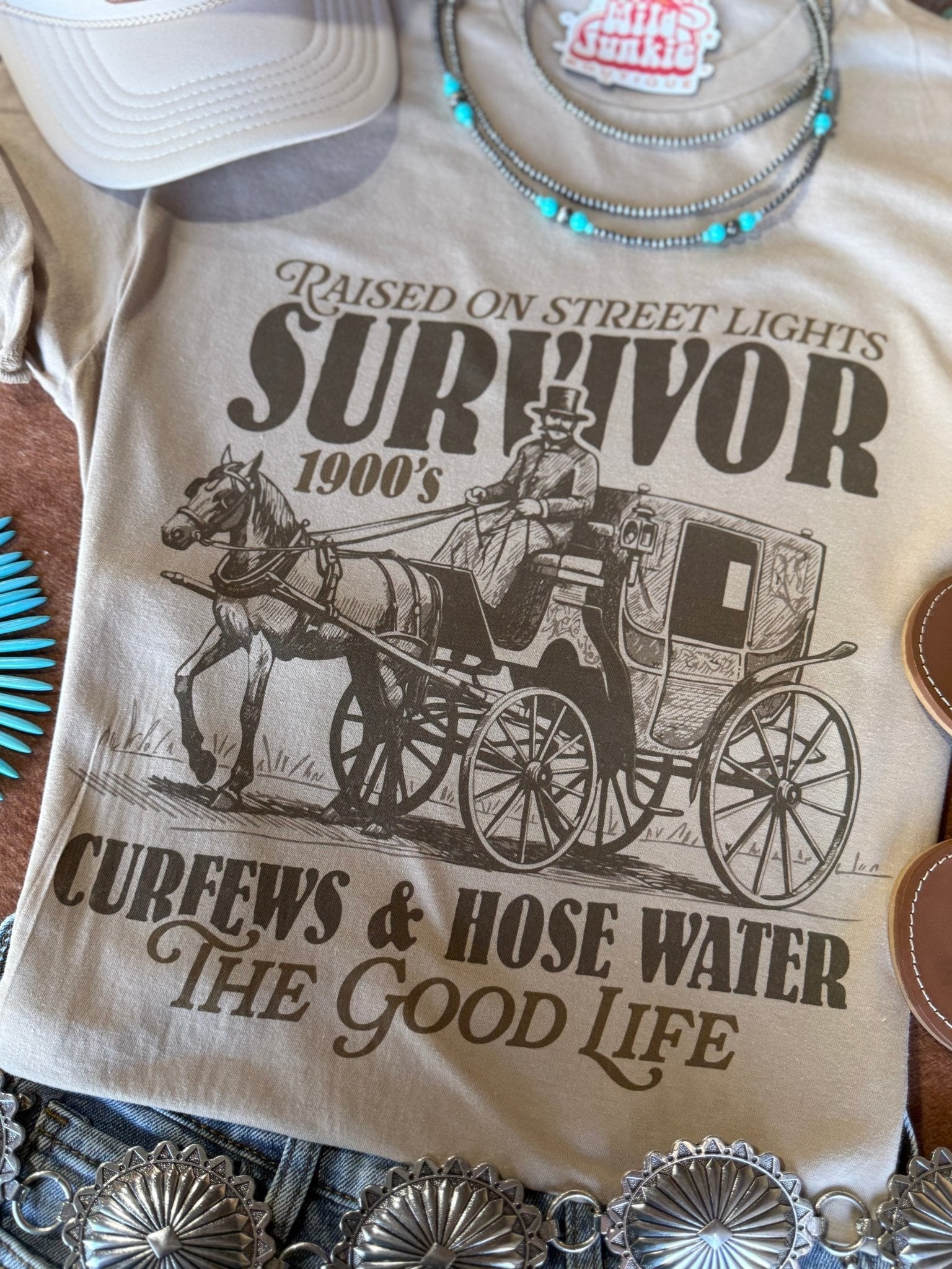 1900's Survivor Graphic Tee - Rooted & Reckless Co.