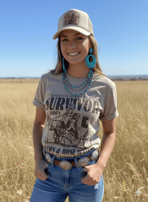 1900's Survivor Graphic Tee - Rooted & Reckless Co.
