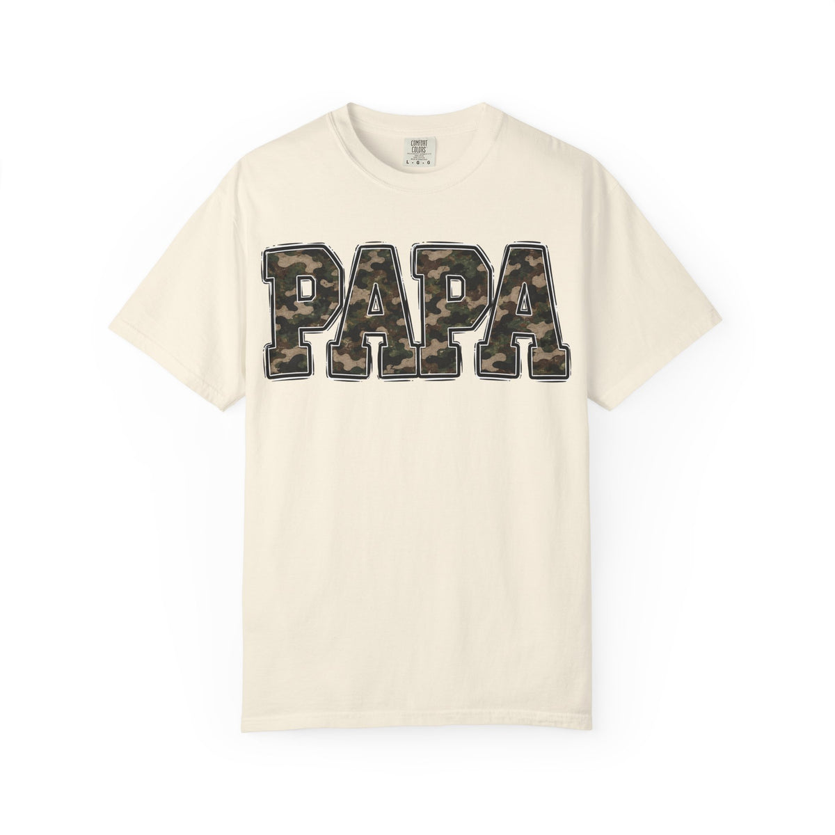 Papa Camo Garment-Dyed T-shirt
