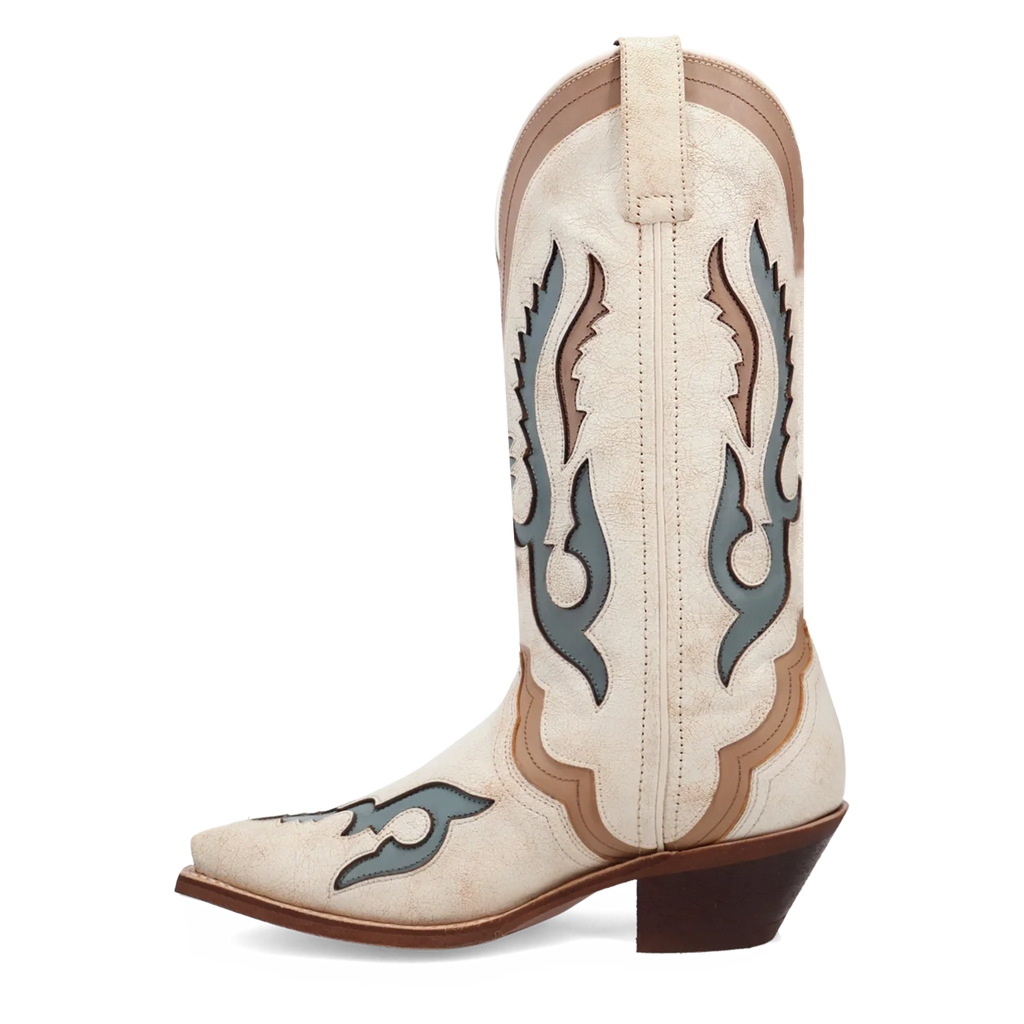Laredo Honky-Tonk Halo - Women's Leather Cowgirl Boots
