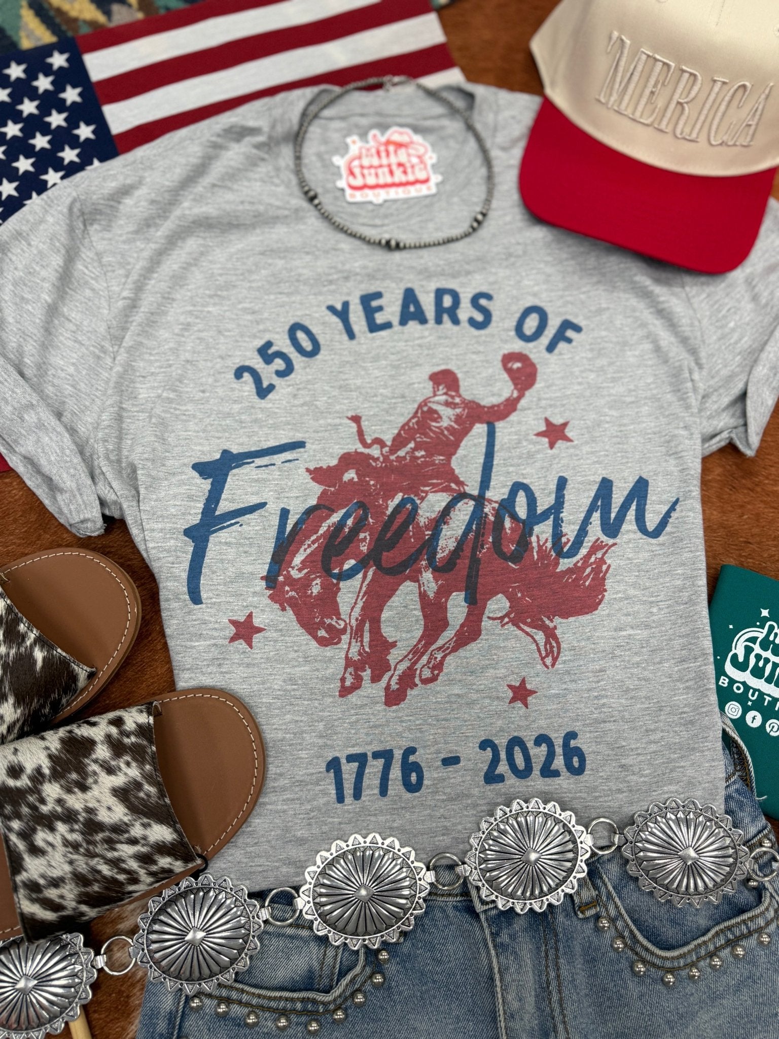 250 Years of Freedom Graphic Tee - Rooted & Reckless Co.