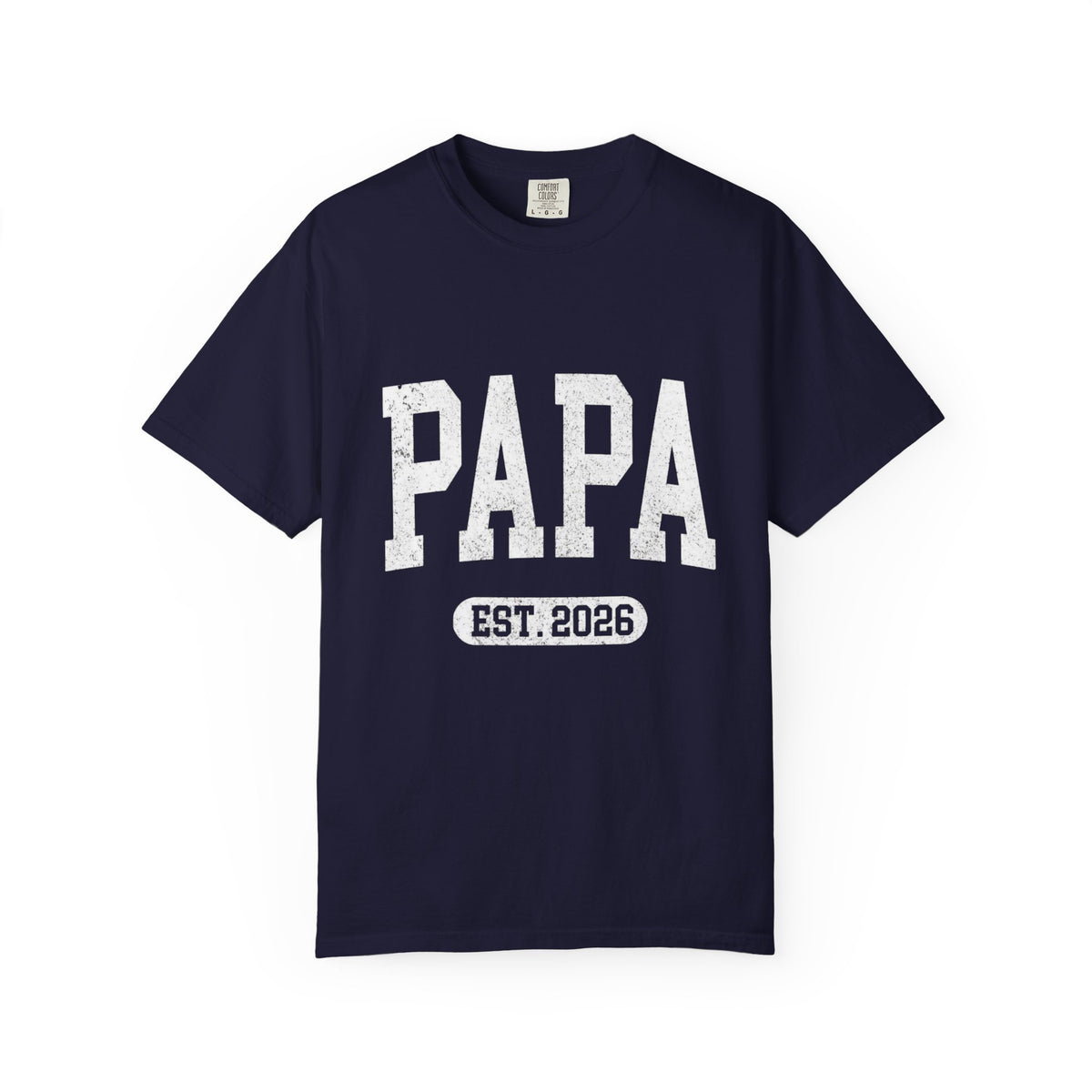 PAPA EST. 2026 Garment-Dyed T-shirt