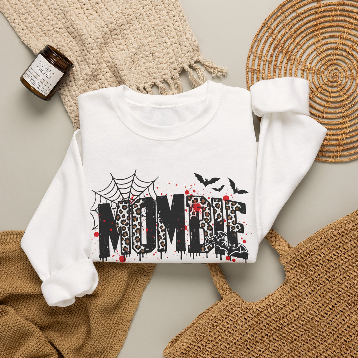 Mombie Sweatshirt—Halloween—Just like a Zombie but with kids