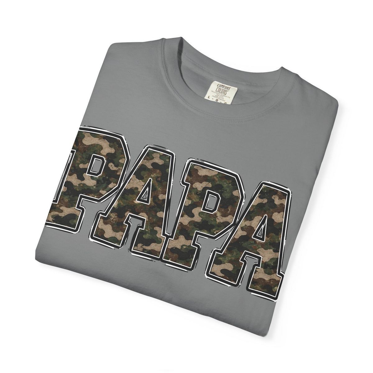 Papa Camo Garment-Dyed T-shirt