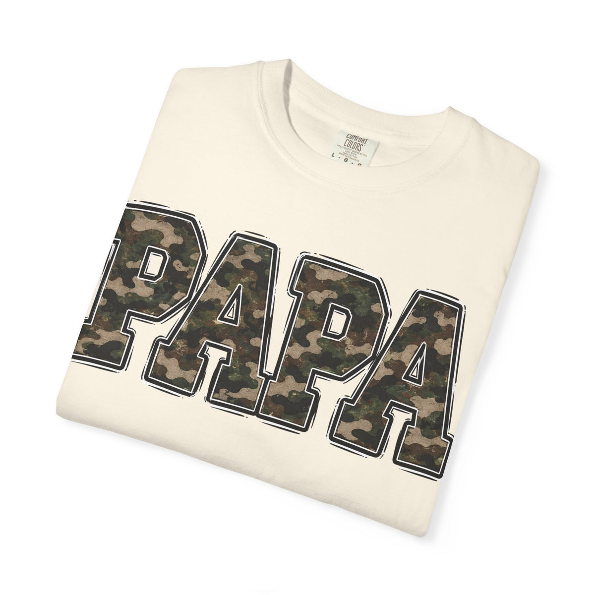 Papa Camo Garment-Dyed T-shirt