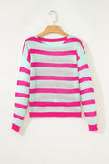 Stripe Round Neck Sweater