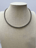 5mm Sterling Pearl Choker — 14 inch - Rooted & Reckless Co.
