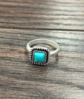 750414, Turquoise Adjustable Ring - Rooted & Reckless Co.