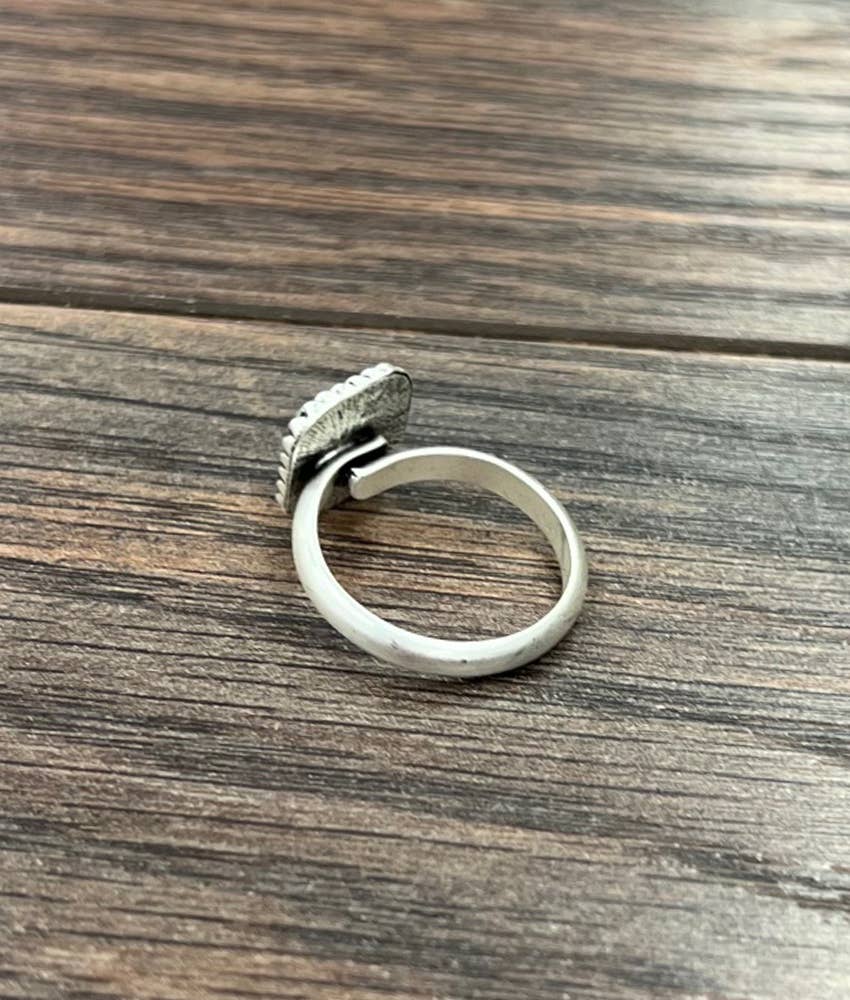 750414, Turquoise Adjustable Ring - Rooted & Reckless Co.