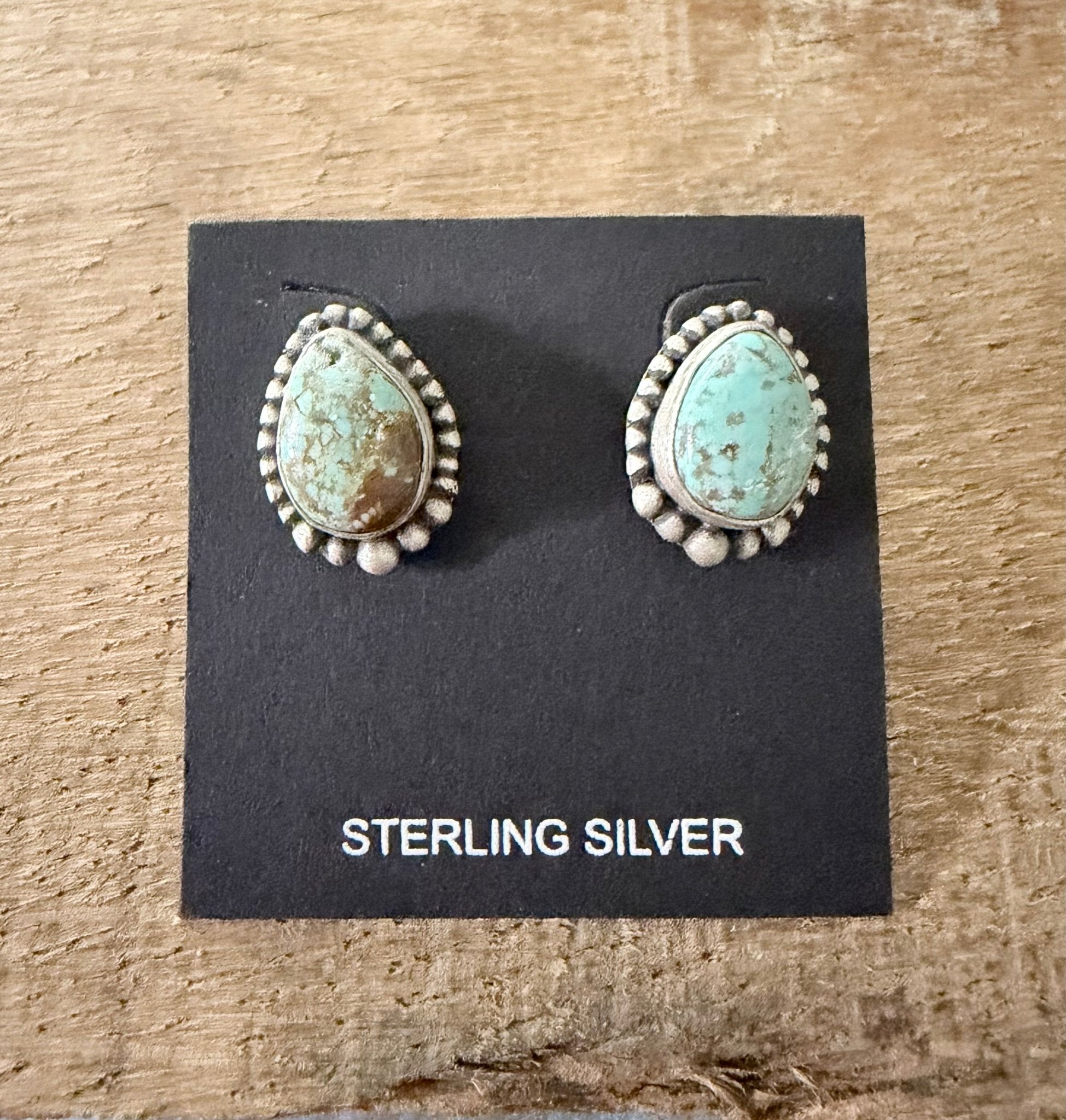 8 and Sterling Silver Stud Earrings - Rooted & Reckless Co.