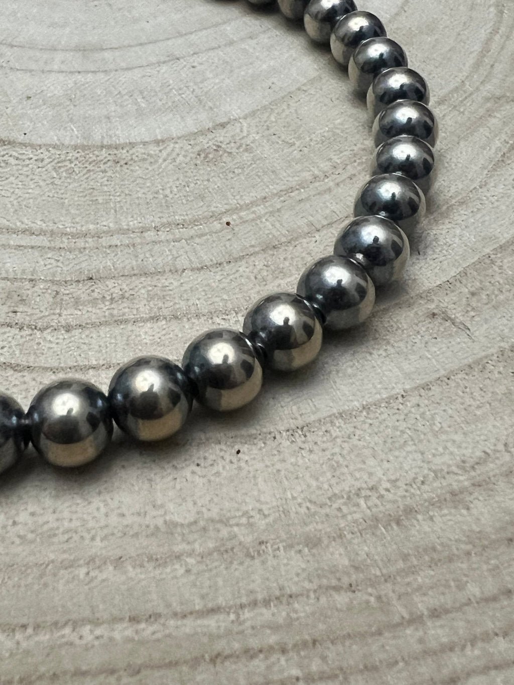 8mm Sterling Pearl Necklace — 14 inch - Rooted & Reckless Co.