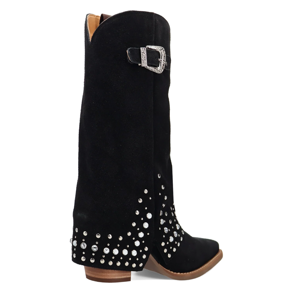 Dingo Howdy Honey - Women's Suede Cowgirl Boots
