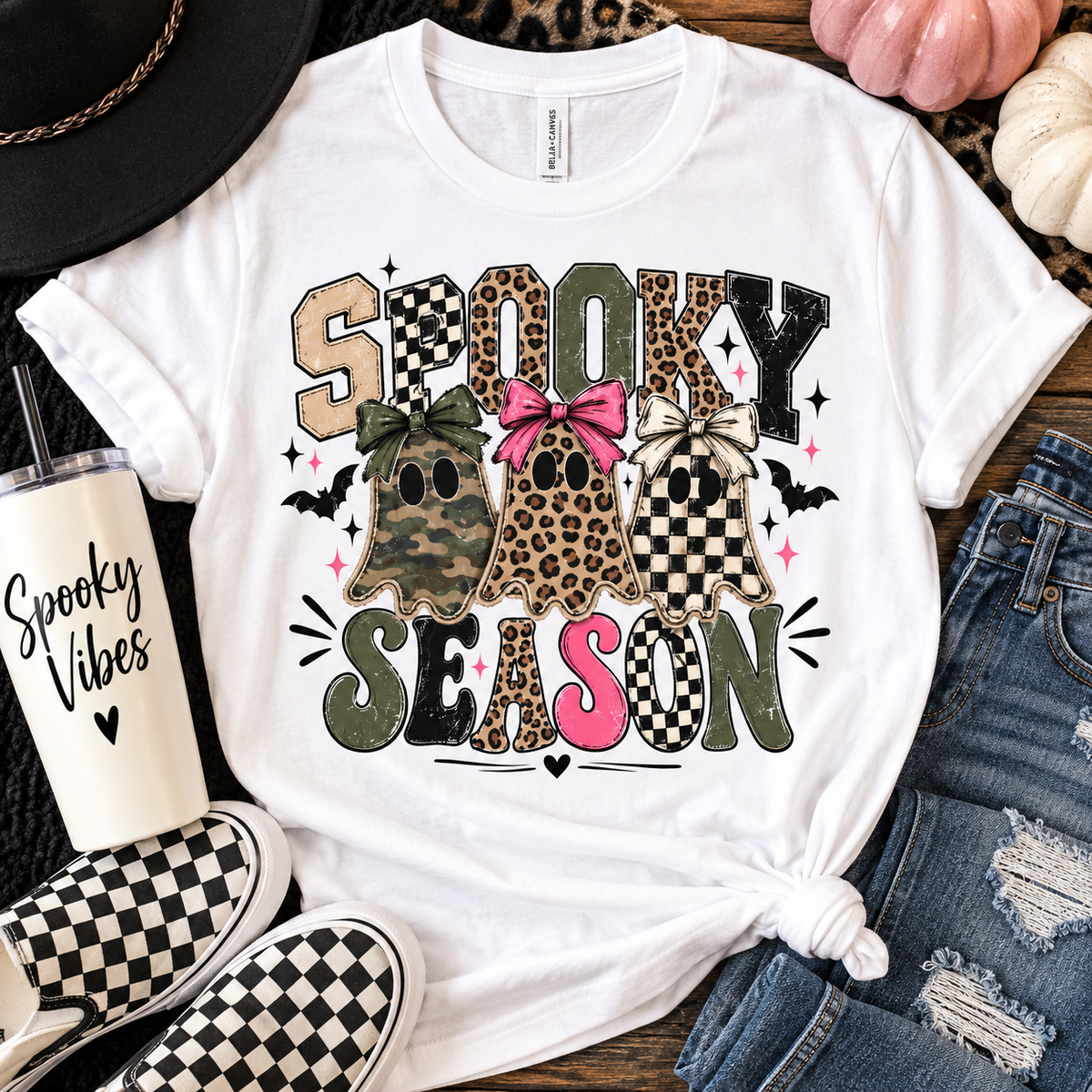 Spooky Season Unisex Graphic Tee | Bella Canvas Jersey