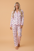 Halloween Ghosts & Bats Pajama Set