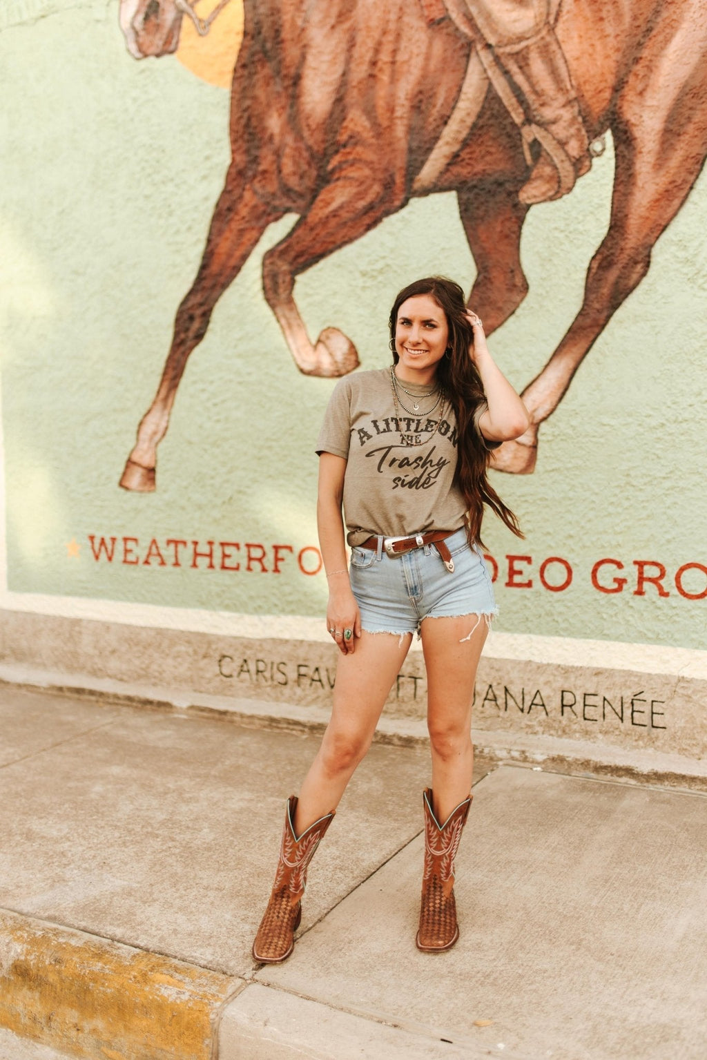 A Little On The Trashy Side Graphic Tee - Rooted & Reckless Co.
