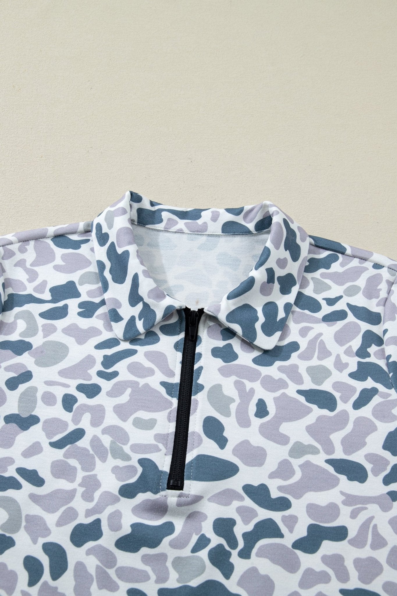 Abstract Camo Polo Collar T-Shirt & Shorts Set - Rooted & Reckless Co.