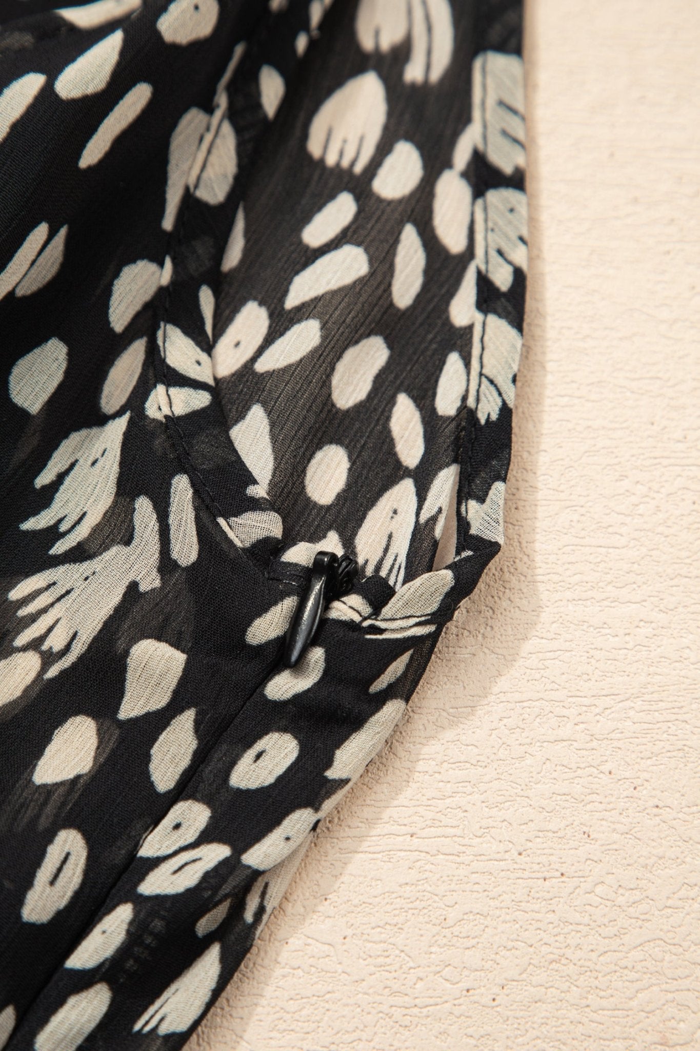 Abstract Dotted Sleeveless Maxi Dress - Rooted & Reckless Co.