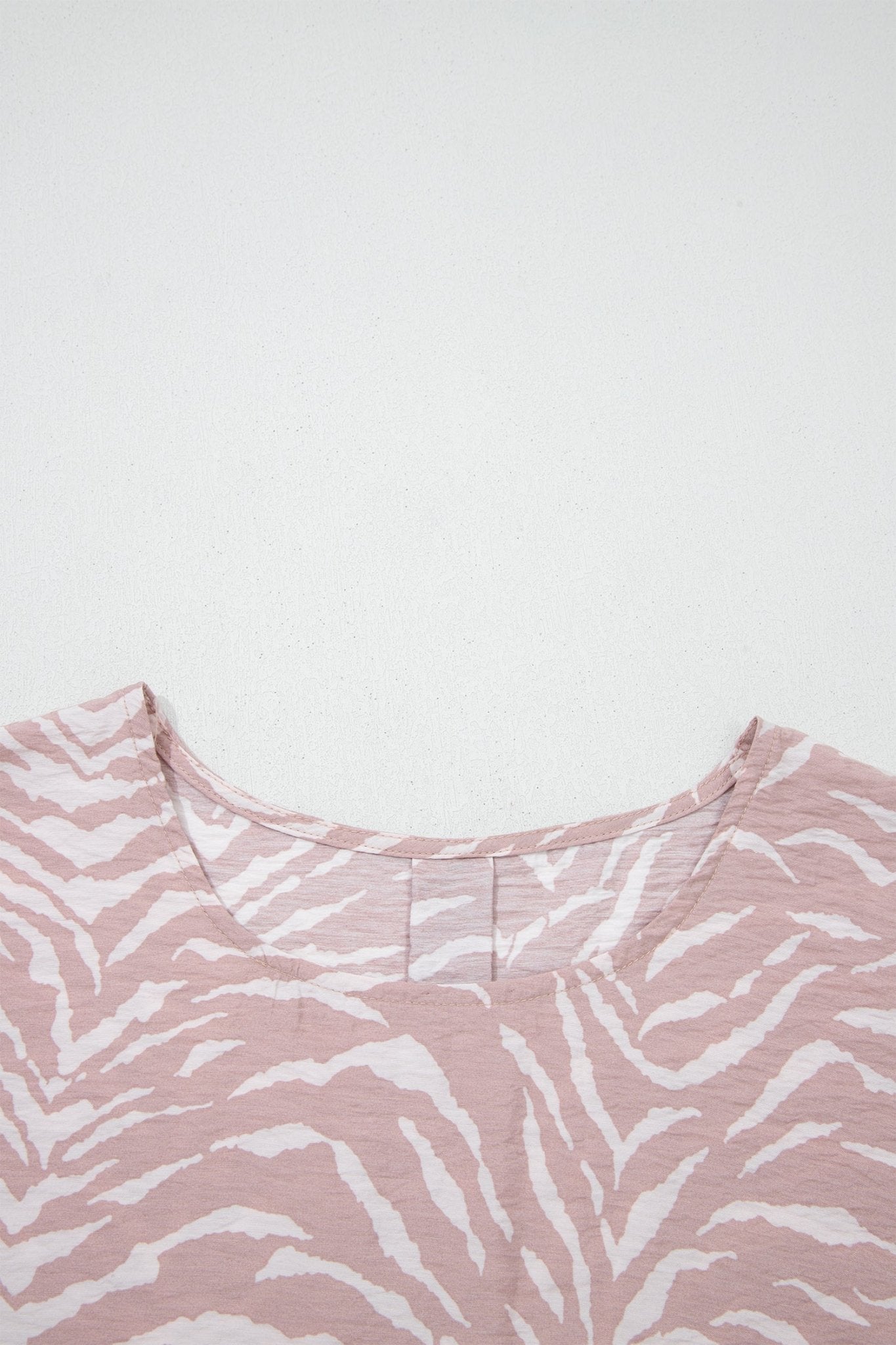 Abstract Zebra Top & Shorts Lounge Set - Rooted & Reckless Co.