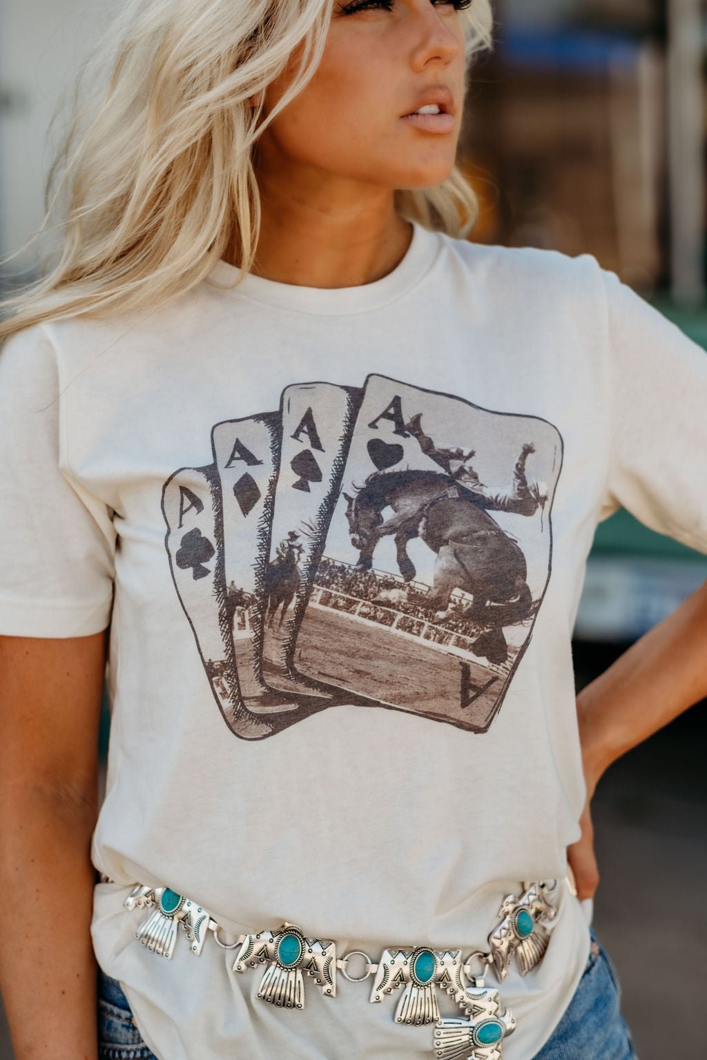 Ace of Cowboys Graphic Tee - Rooted & Reckless Co.