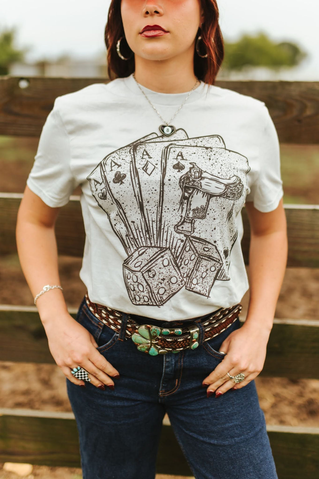 Aces And Dice Graphic Tee - Rooted & Reckless Co.