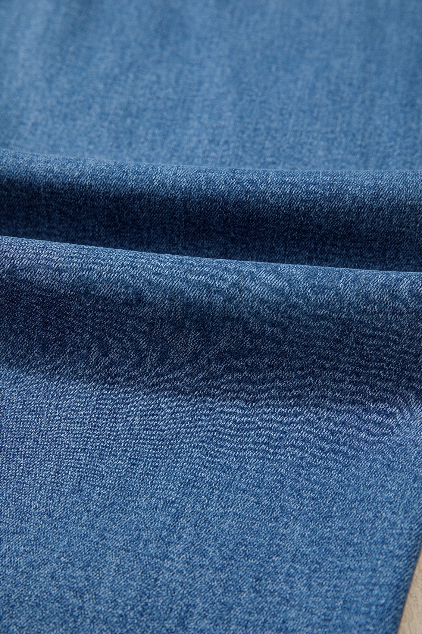 Acid Wash Denim Straight Leg Jeans - Rooted & Reckless Co.