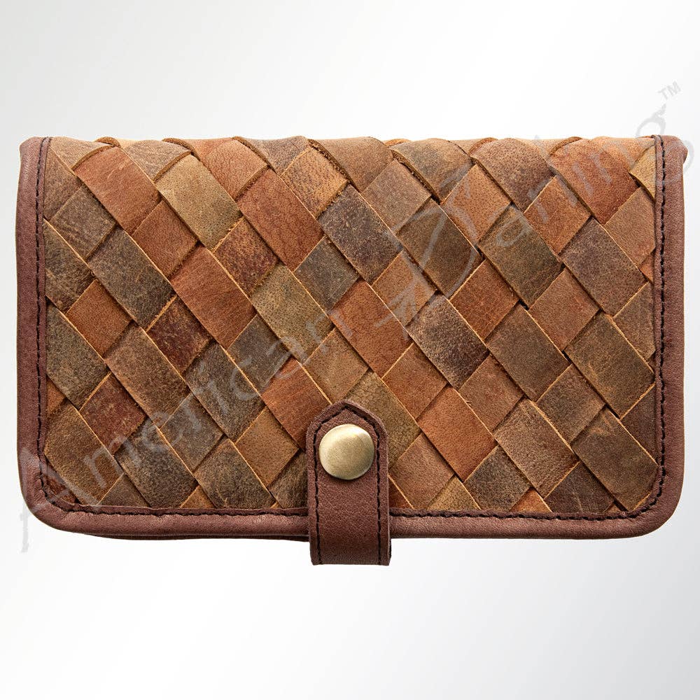 ADBGI128A Wallet Genuine Western Leather Women Bag - Rooted & Reckless Co.