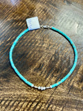 African Turquoise and Sterling Silver Pearls with Authentic Pearls - Rooted & Reckless Co.
