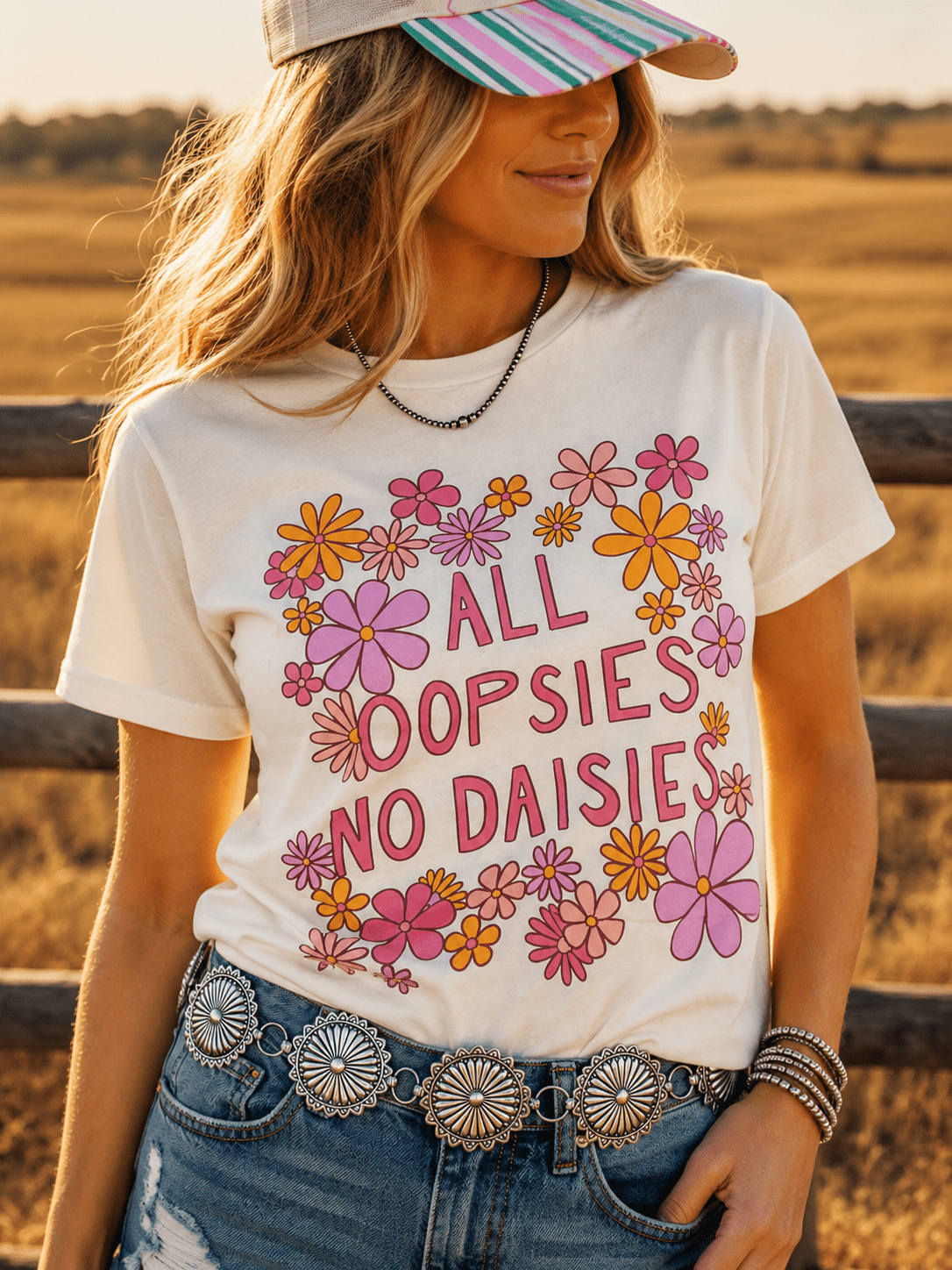 All Oopsies No Daisies Floral Graphic Tee - Rooted & Reckless Co.