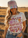 All Oopsies No Daisies Floral Graphic Tee - Rooted & Reckless Co.