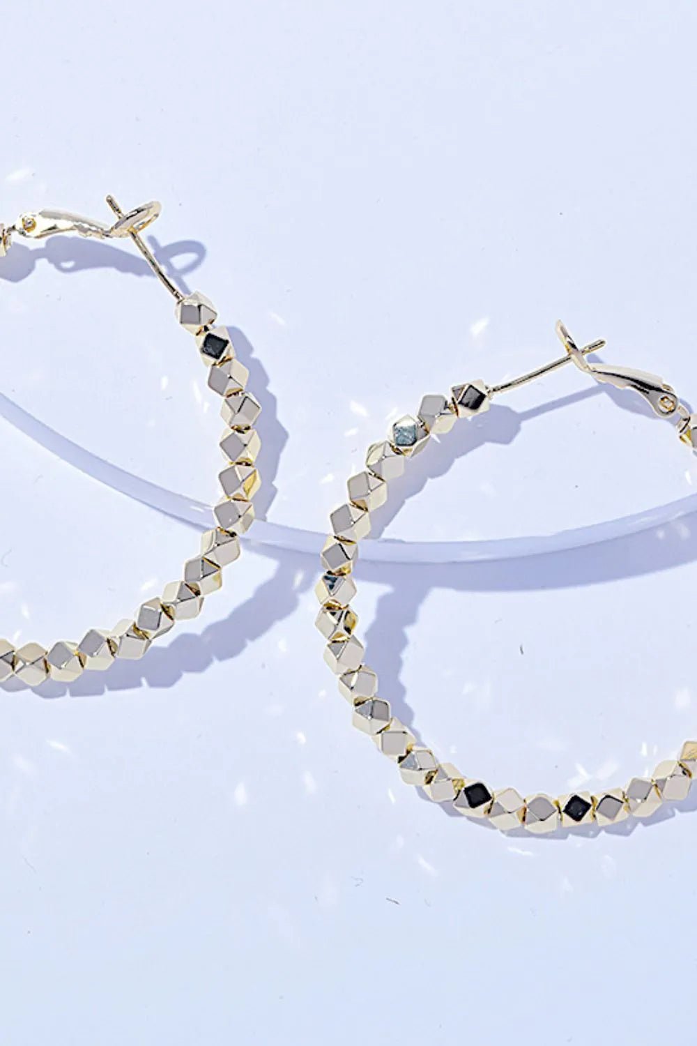 Alloy Hoop Earrings - Rooted & Reckless Co.