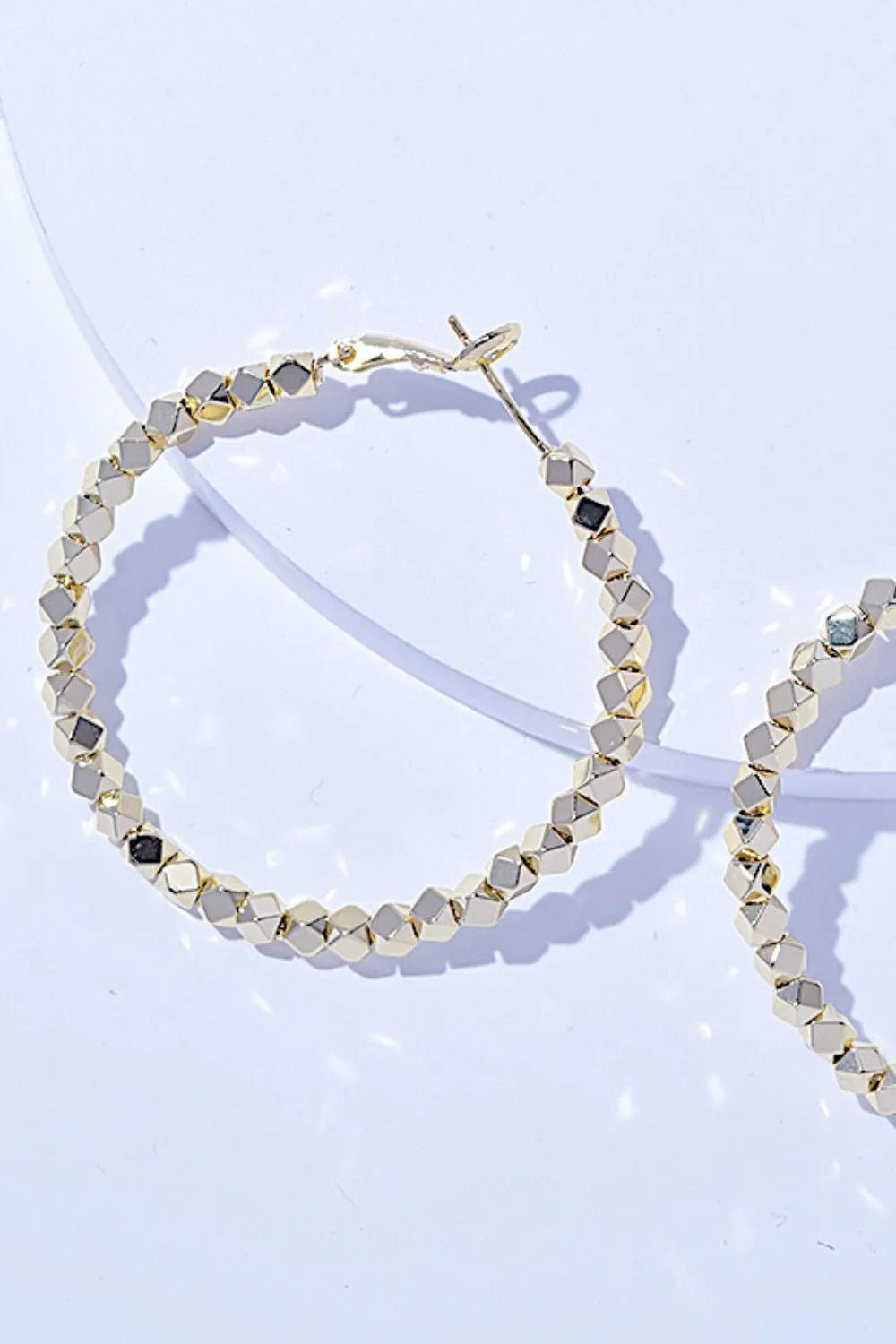 Alloy Hoop Earrings - Rooted & Reckless Co.