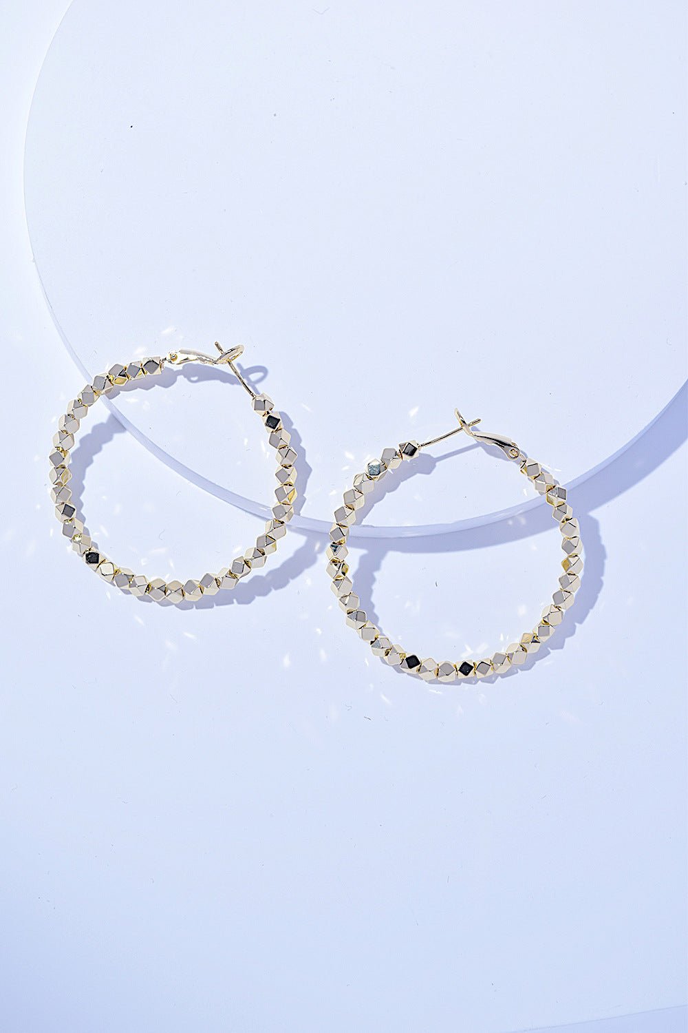 Alloy Hoop Earrings - Rooted & Reckless Co.