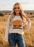 Amarillo by Mornin' Western Graphic Sweatshirt - Rooted & Reckless Co.