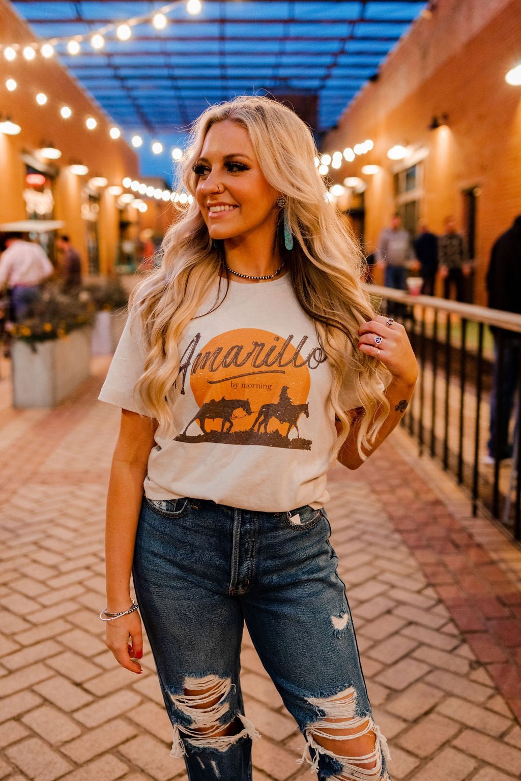 Amarillo by Mornin' Western Graphic Tee - Rooted & Reckless Co.