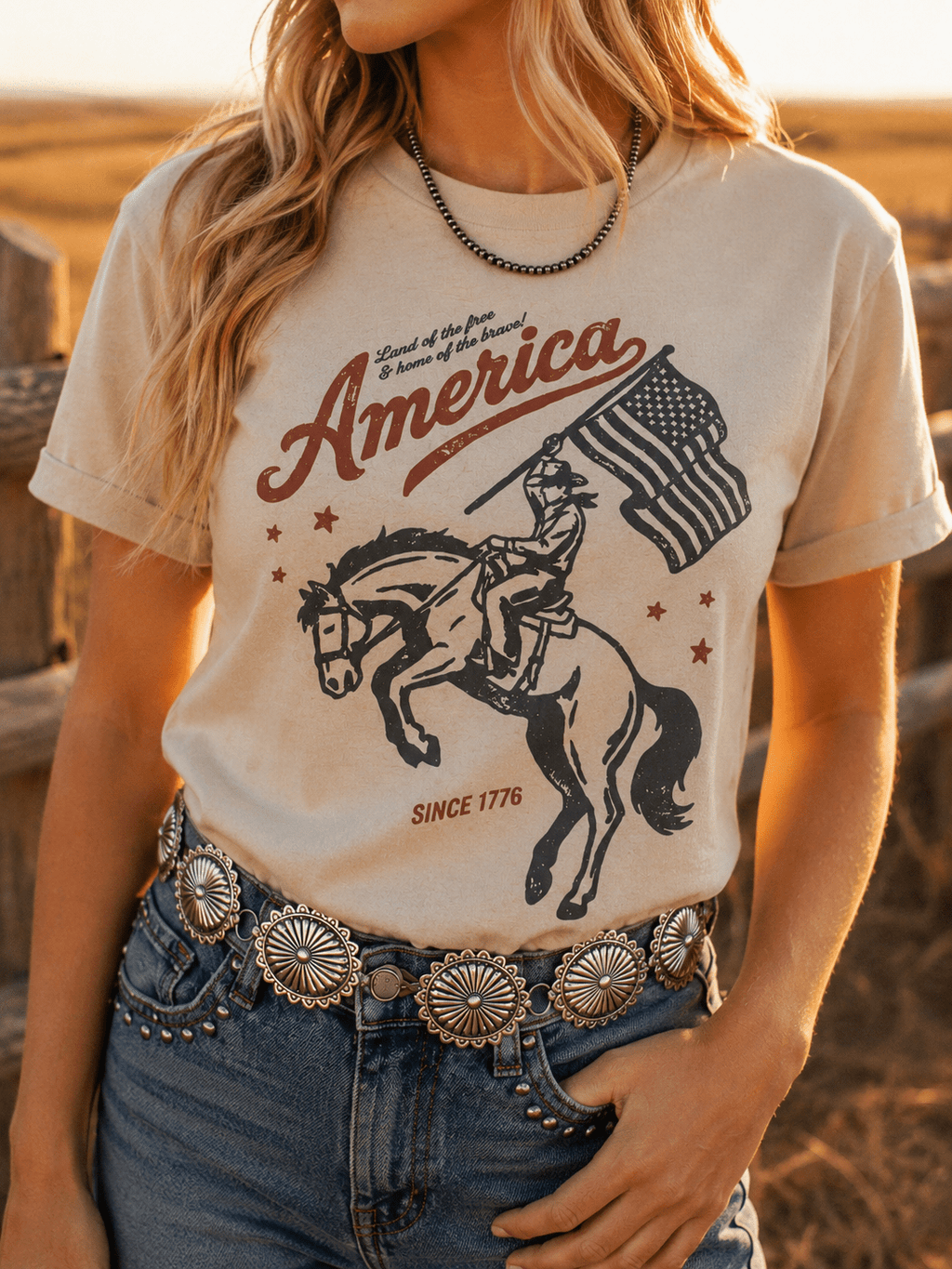 America Since 1776 Graphic Tee - Rooted & Reckless Co.