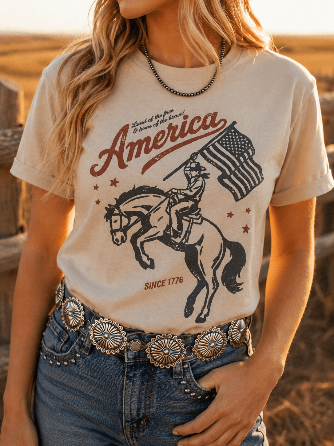 America Since 1776 Graphic Tee - Rooted & Reckless Co.
